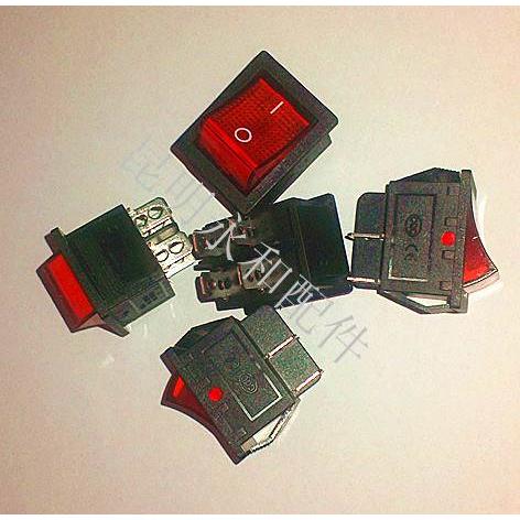 名牌翘板电源开关船形船型开关KCD4开关4脚15A