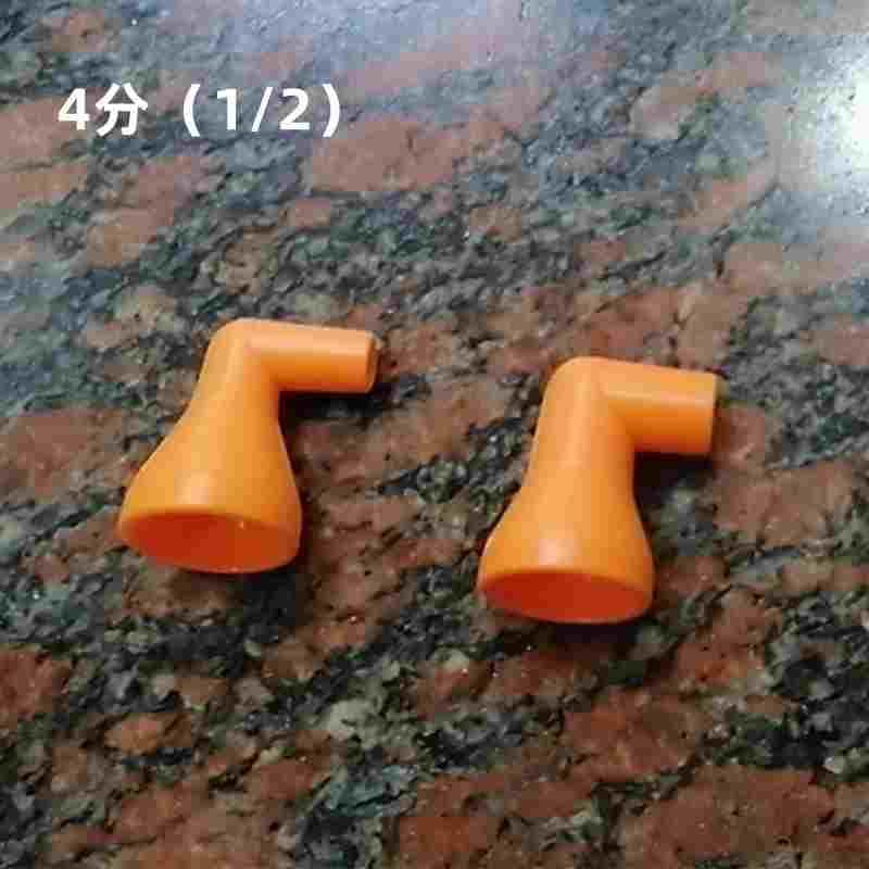 热销1/2竹节管喷嘴90度喷嘴冷却管直角喷嘴代替loc-line品牌51829