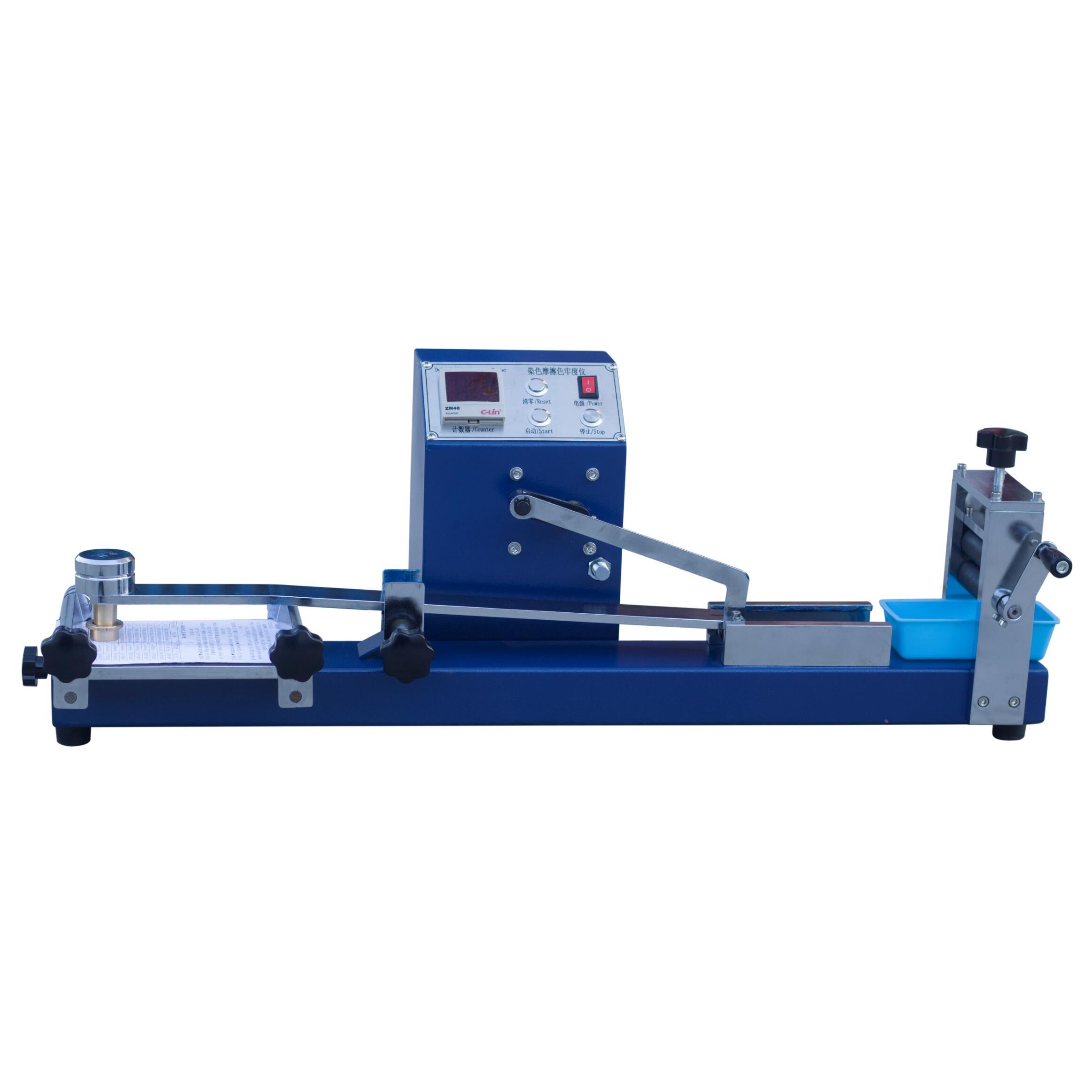 Y571B纺织染色摩擦色牢度仪预置式织物摩擦色牢仪色牢度测试仪