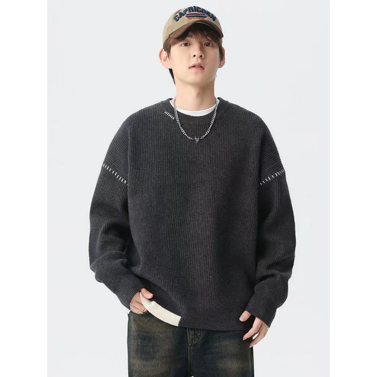 精选好物！秋冬高级感针织毛衣男