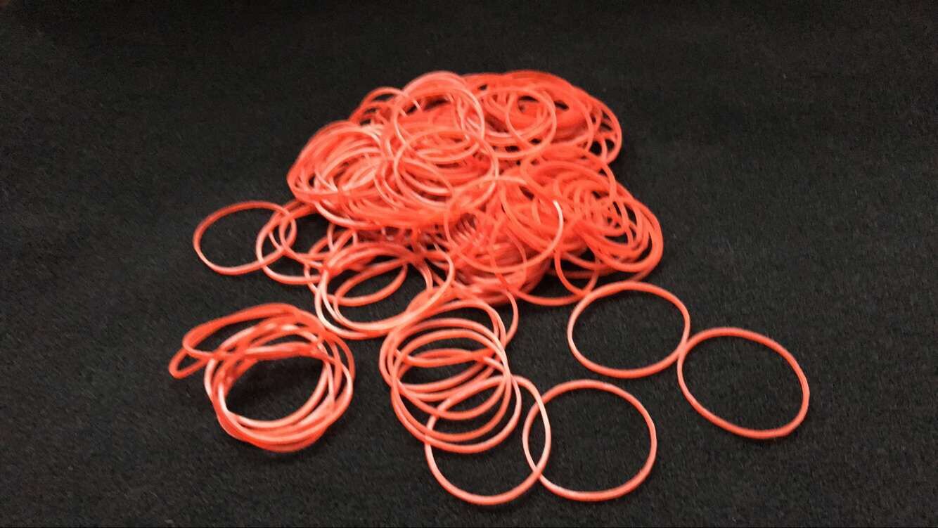 。耐高温高压发数码牛皮抗热红色40mm橡皮筋实验室橡皮圈烫烫筋胶怎么样,好用不?