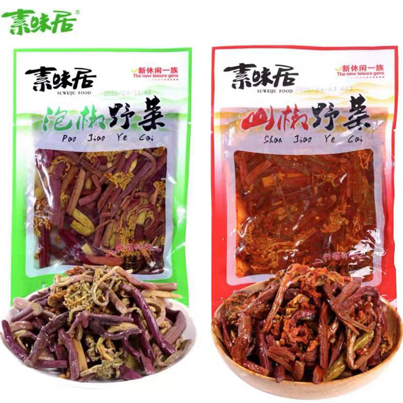 素味居泡椒山椒野菜大袋装量足