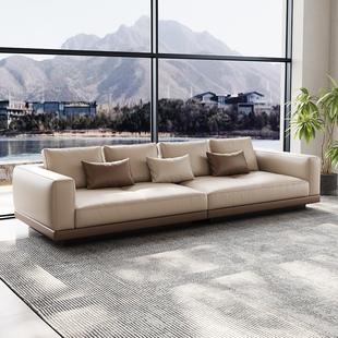 办公商务沙发接待室轻奢高级感洽谈贵宾休息区会客直排三人位简约