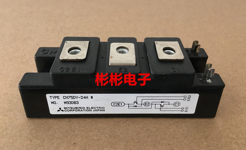 CM75DY-24H CM75DY-28K CM75DY-24NF三菱拆机IGBT模块 75A1200V-封面