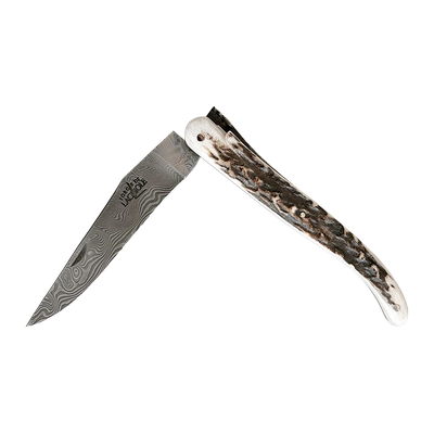 ForgeLaguiole折叠刀大马士革钢