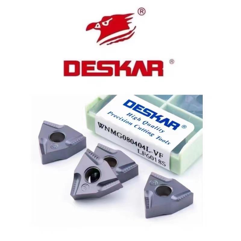 DESKAR戴斯卡数控刀片WNMG080404L-VF WNMG080408L-VF LF6018S
