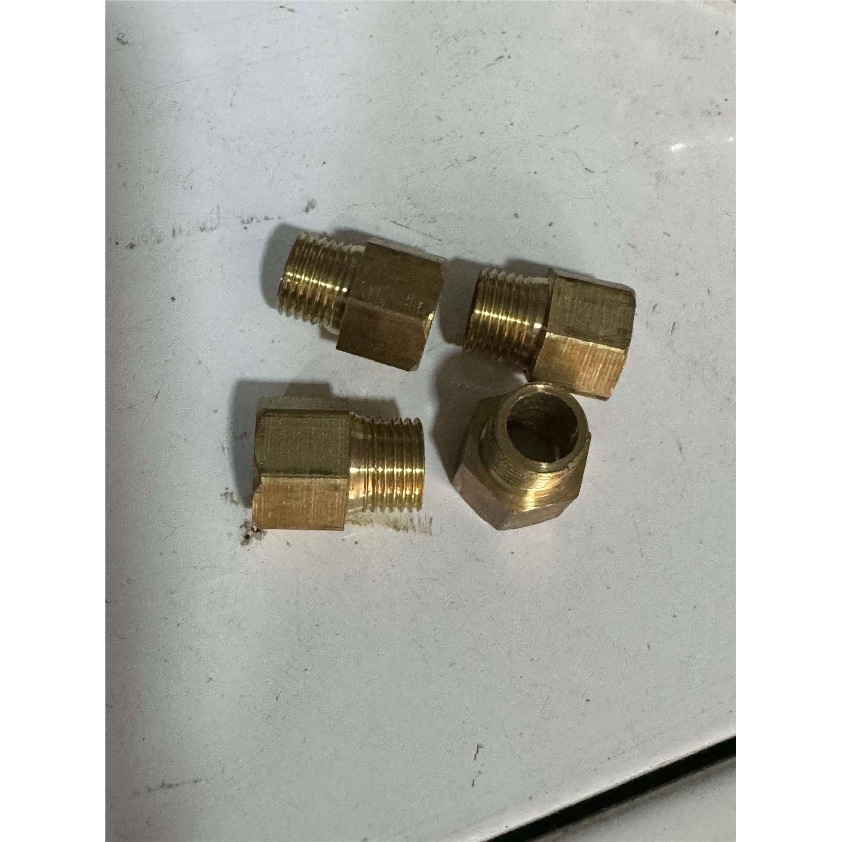 压力表转换接头内丝14*1.5转外丝20*1.5转2分4分转接头