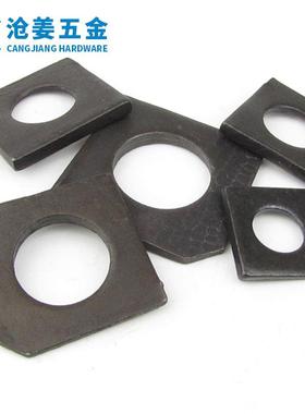 GB853槽钢用方斜垫圈方斜垫片缺角垫片方斜平垫M8/10&mdash;&mdas