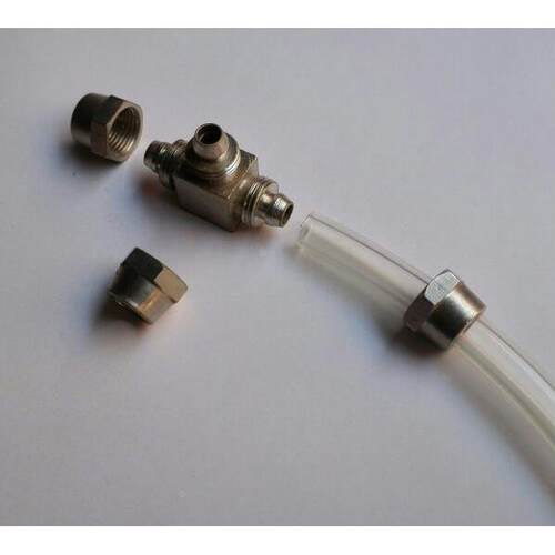 塑料管用快拧三通接头 等径PU管三通 快拧接头 有6mm  8mm 10mm等