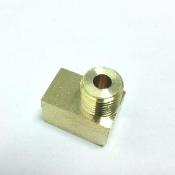 高压6mpa 直角内外丝接头 m10x1 内螺纹m10*1外螺纹m10*1等径90℃