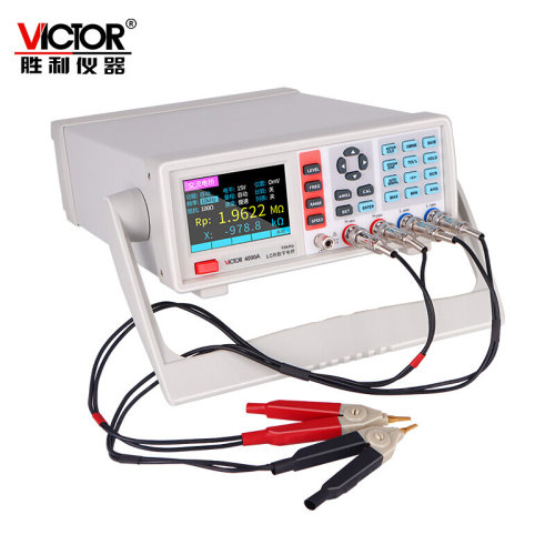 。胜利VC4090A/4091C/4092E台式LCR数字电桥高精度电阻电容电感表