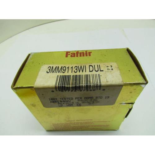 FAFNIR美国正品3MM9113WIDUL轴承SF-31C轴承