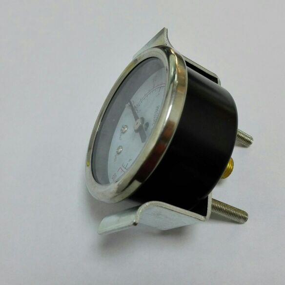 轴向支架压力表 背后52mm 前面57 压力4kg 60psi 0.4mpa PT1/8