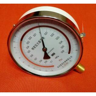 精密压力真空表 0.4级 量程 -0.1～0.06mpa 150mm -0.1-0.06mpa