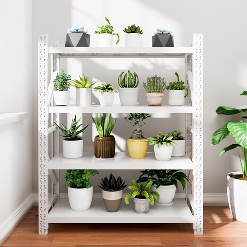 。花架子客厅落地式置物架阳台多肉花盆绿植托架多层铁艺植物摆放