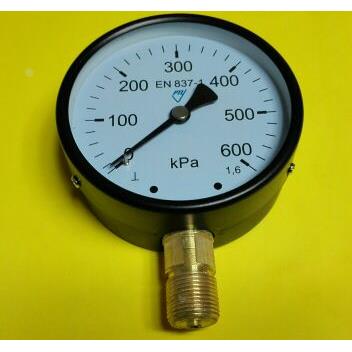 600KPA压力表0-100-200-300-400-500-600kpa压力测试100mmM20X1.5
