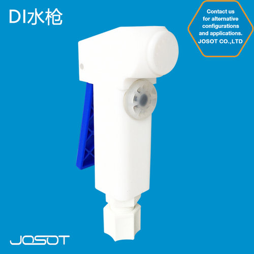 。JOSOT乔松PTFE纯水枪铁氟龙水枪特氟龙超纯水枪四氟DI洁净水枪