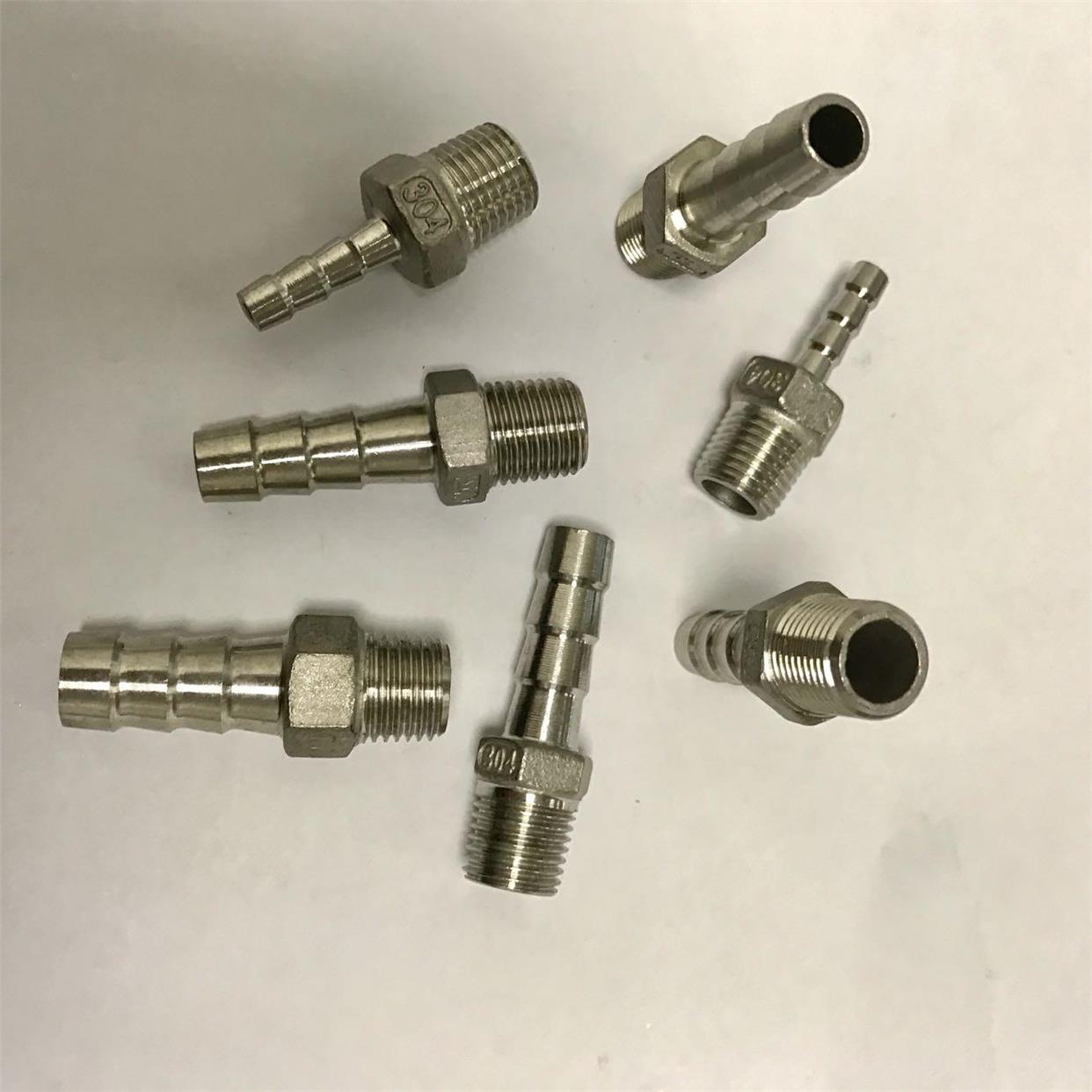 ZG1/4-6mm 不锈钢宝塔接头 外牙两分 ZG1/4 宝塔外径6 8 10 12MM