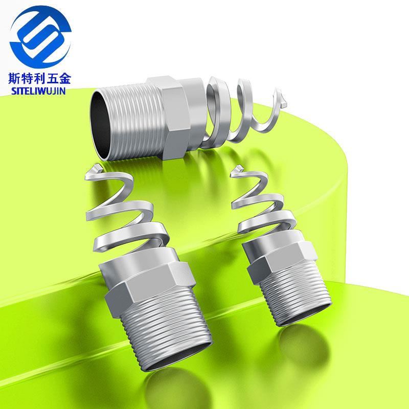 螺旋喷嘴316L不锈钢螺旋喷头SPJT不锈钢喷头消防螺纹喷头喷淋脱硫