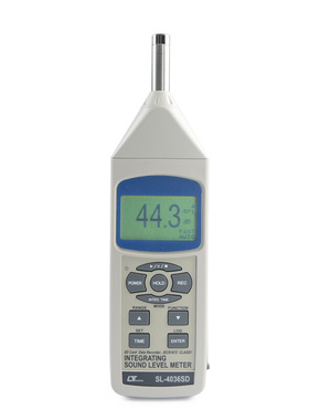 。路昌SL-4036SD专业噪音计高精度声压计Leq分贝仪class1级声级计