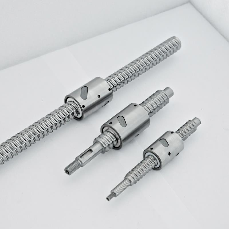 1605直筒滚珠丝杆副轴承螺母套装滑台模组丝杠滑台打印机小型导轨