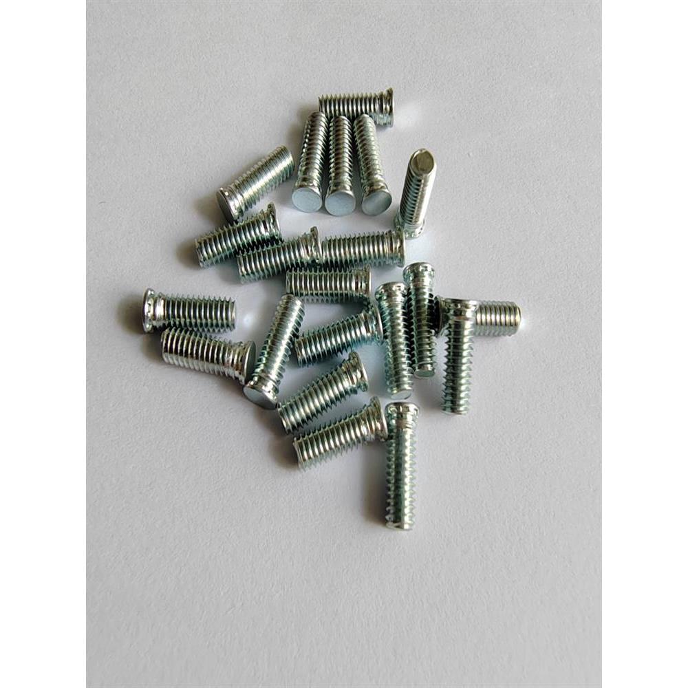 FHL-M5-6/8/10/12/14/15/20~50碳钢小头压铆螺丝压板螺钉圆头铆钉