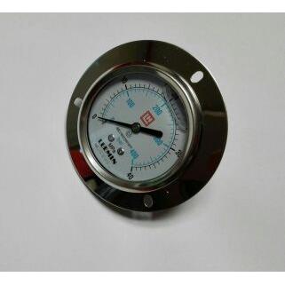 轴向带边油压压力表 LEEMlN 直径63mm 压力40mpa/400bar 牙pt1/4