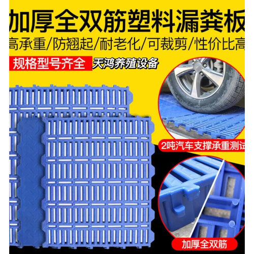 。猪产床塑料漏粪板猪用双筋复合漏粪板养殖仔猪漏粪板猪用漏粪板