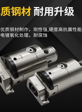 。极细微调反镗精镗头HBOR25/32/40/50M精镗刀配件刀片座FKTP2938
