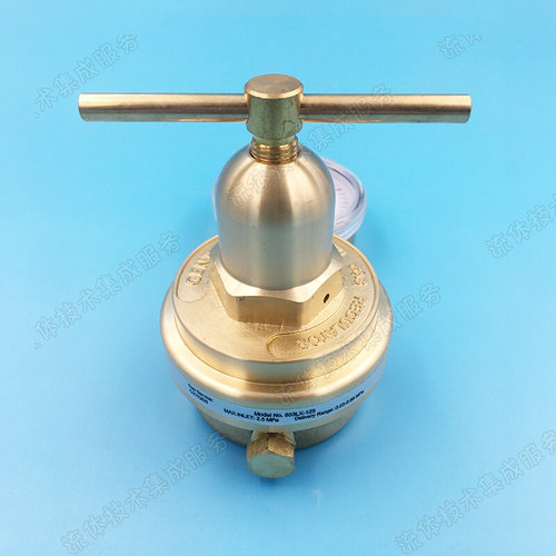 。捷锐黄铜减压阀853L系列配管用853LX-125 853LIN-125减压器GENT