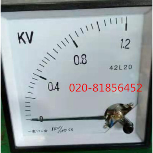 。指针交流电压表42L20-1000V 100V 1.2KV 100V 42L20-V 高压表