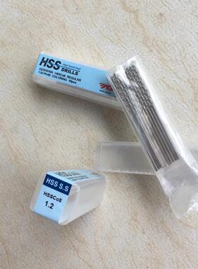 YG-1钴HSSCO8高速钢D1 1.1 1.2 1.3到13mm不锈钢用麻花钻头/1支价