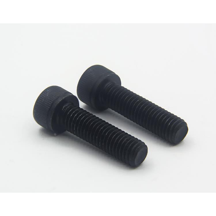 全牙12.9级高强度黑色内六角螺丝钉杯头螺栓M3M4M5M6M8M10M12M16