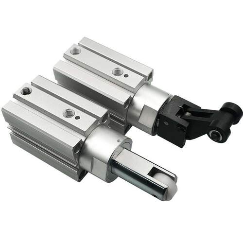 亚德客型阻挡气缸止动带自锁i气缸TTQ/TWQ40X20 SC SB SR SK SKF