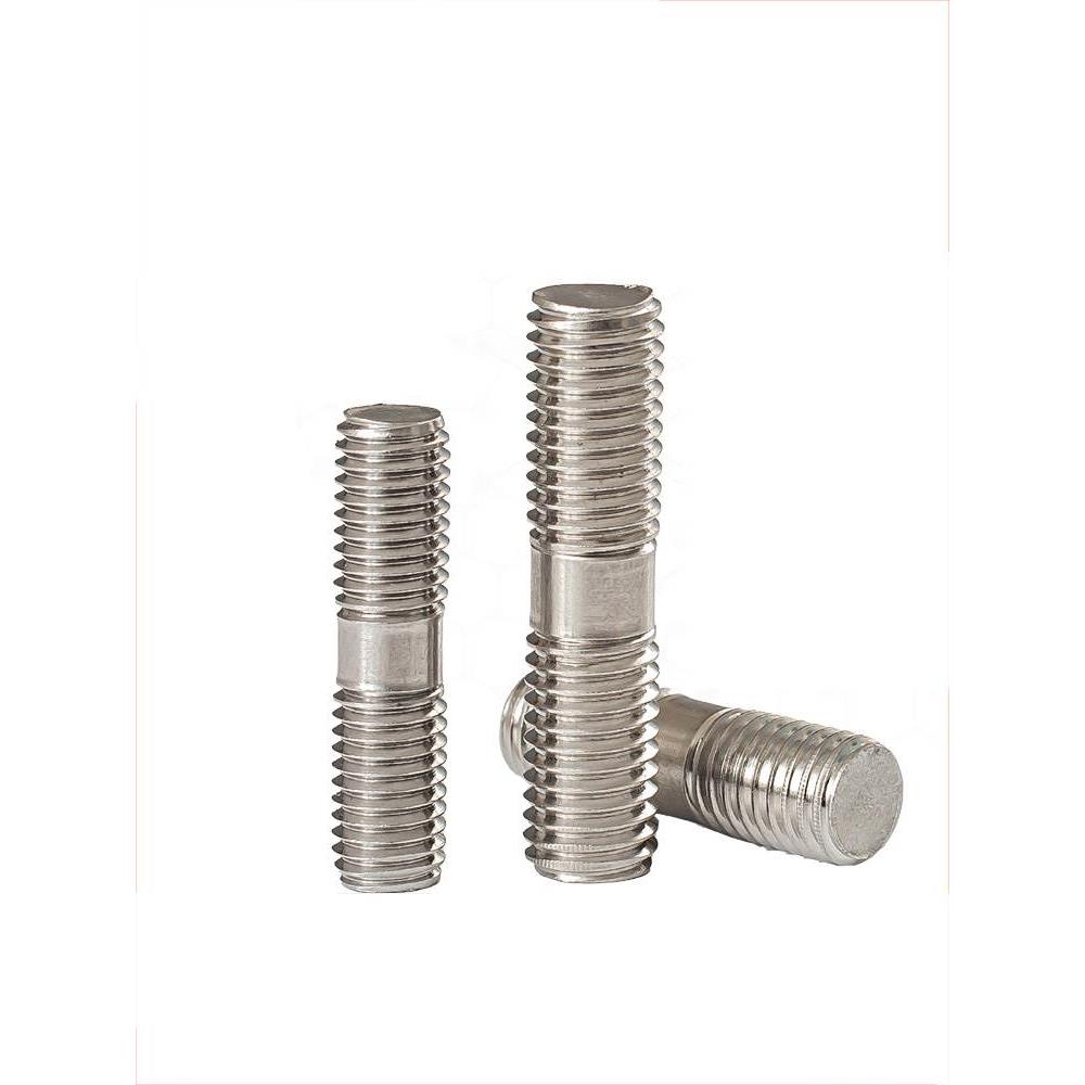 不锈钢304双头螺栓螺杆螺丝螺柱M3M4M5M6M8M10M12M14M16M18M20M24