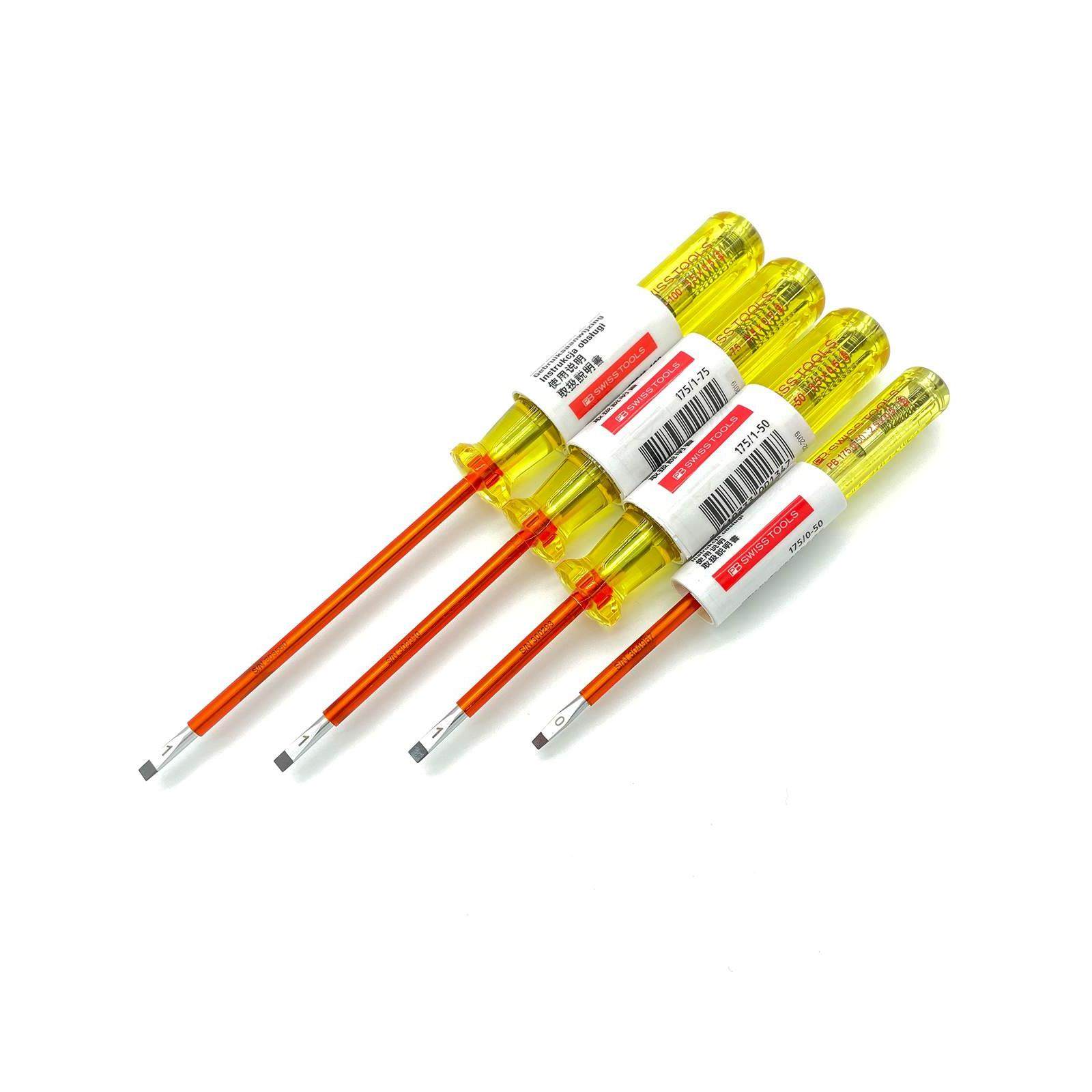 瑞士PB Swiss Tools 175试电笔175.0-50/1-50/1-75/1-100测电笔