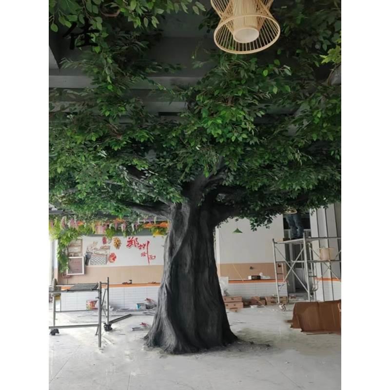 树大型绿植人造景观大树商场室内装饰水泥树樱花树大榕树假树仿真