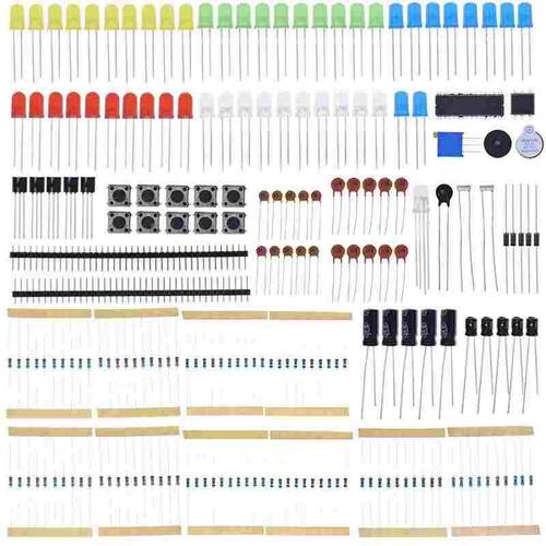 UNO MEGA2560 R3电子元器件基本入门工具包 零件包 KIT 袋装