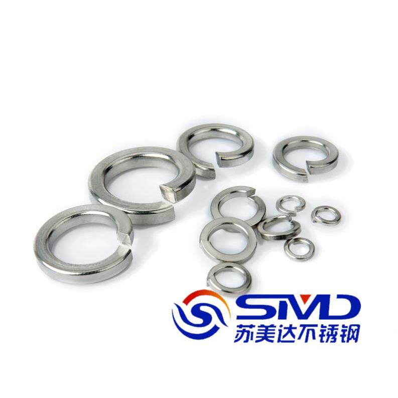 304不锈钢弹簧垫圈/弹垫/垫圈/垫片/华司介子/GB93/M2-M27/规格全