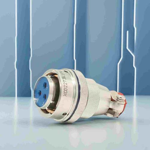XCD22T3K1P40+XCD22F3Z1P40圆形电连接器 3芯大电流 国军标航插