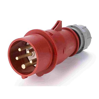 浙江国曼MNIEKNES防水工业插头MN1501三相3P+N+PE5针16AIP44