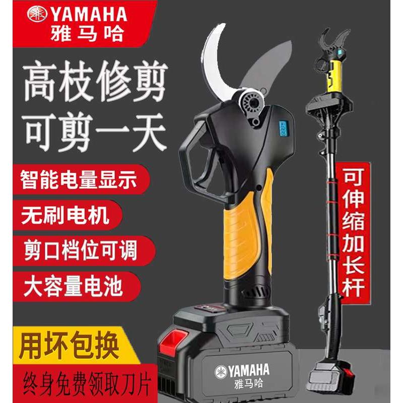 电动剪刀强力园林果树修枝剪充电式锂电剪树枝电剪子剪树剪枝神器
