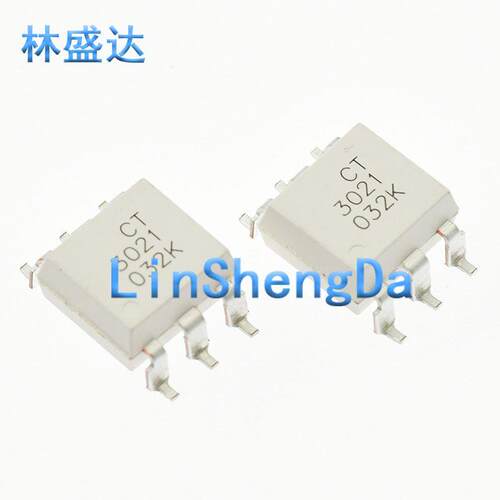 贴片光耦 CT3021(S)(T1) SMD-6 兼容MOC3021耦合器芯片3021 3O21