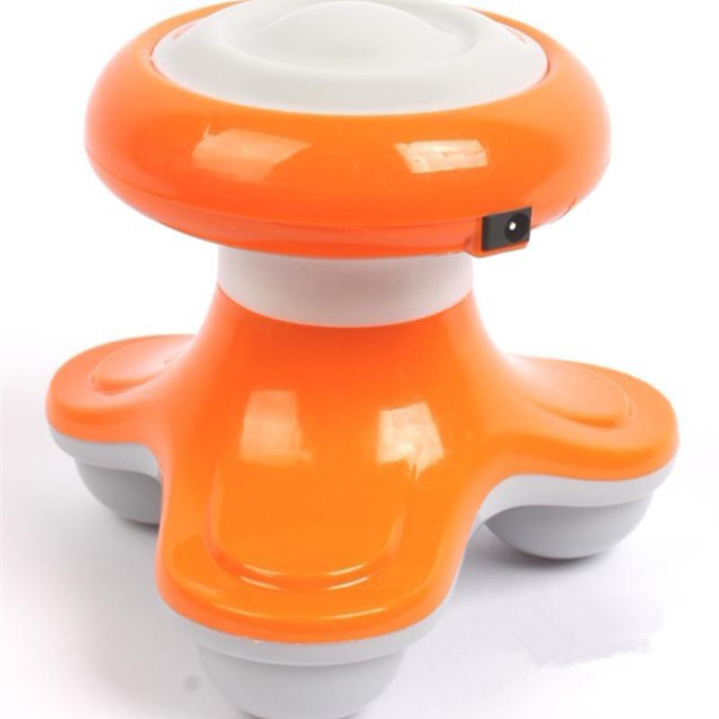 新款迷你电动USB按摩器颈椎按摩仪三角震动三脚按摩器可加