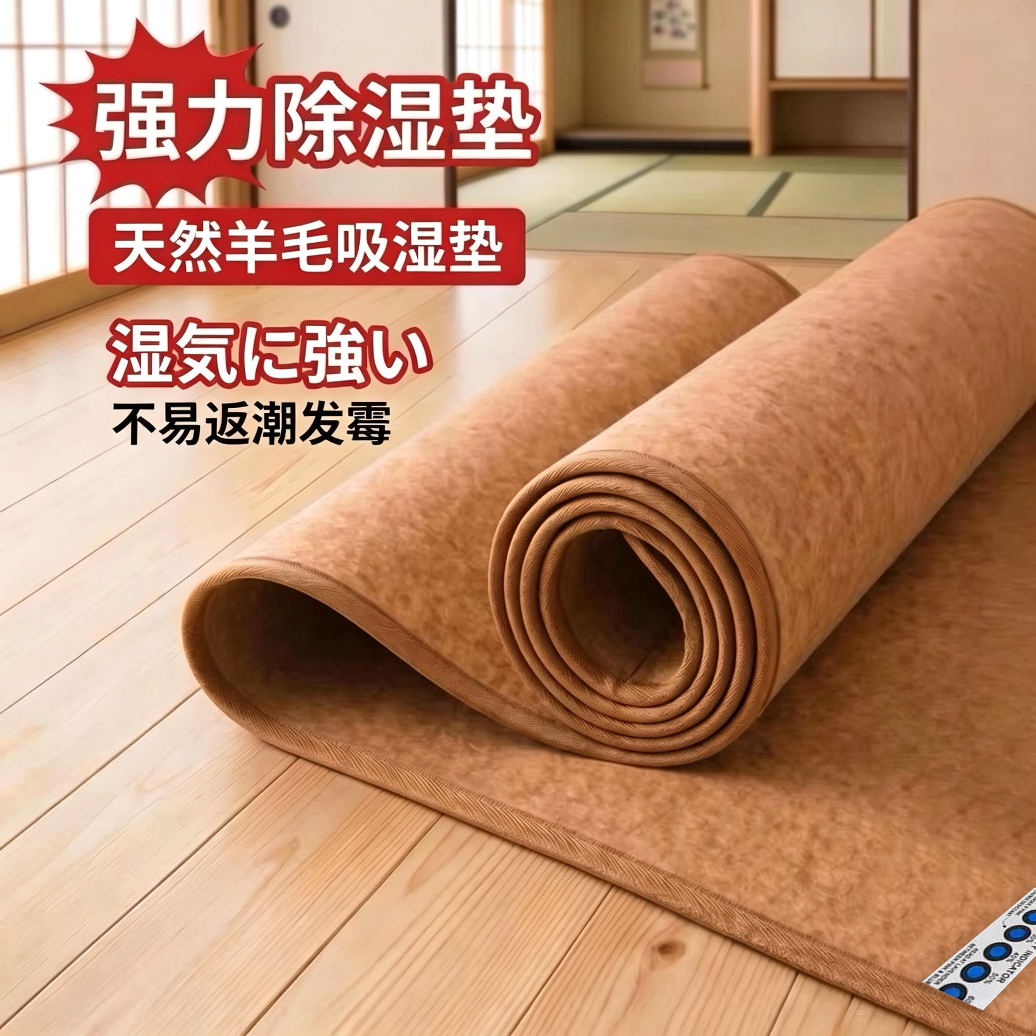 宿舍防潮加厚羊毛榻榻米床垫