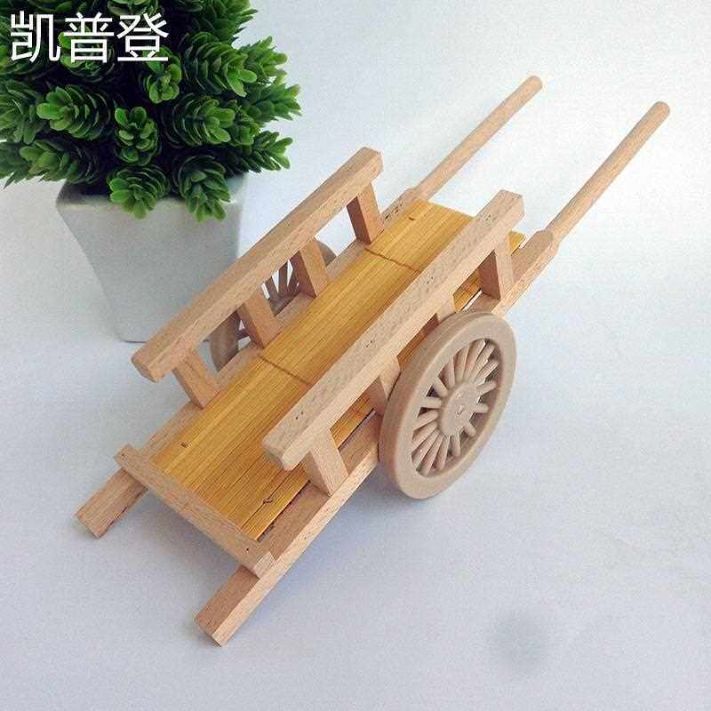 *水车模型小手工制作儿童玩具摆件创意复古工艺品学生磨坊农具老