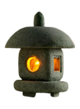 闻派国风景观小石亭摆件园艺花卉盆景造景文昌塔小亭子装饰