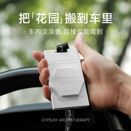 FTJ车载香薰挂件小众高级