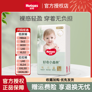 XXL超薄透气宝宝拉拉裤 好奇心钻装 SML 型尿不湿 小森林纸尿裤