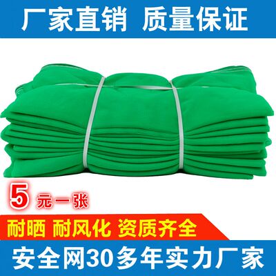建筑安全网阻燃密目网工地工程用电梯口防护绿网防尘绿化盖土网